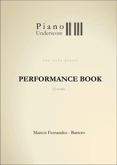 Piano Underscore Performance Book