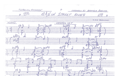 Basin Street Blues (arr. B. Herfurth)