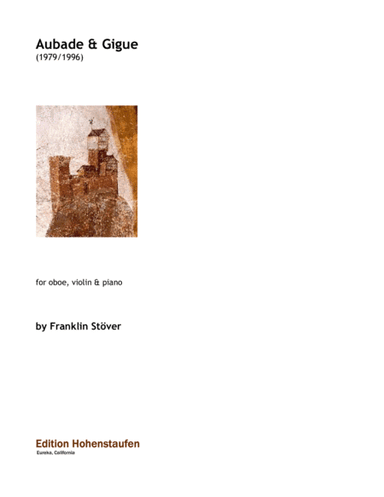 Aubade & Gigue, for oboe, violin & piano