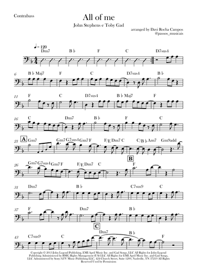 All Of Me (arr. Davi Rocha Campos)