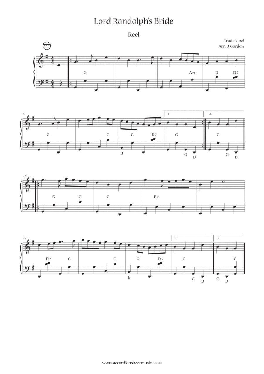 Lord Randolph's Bride (arr. Julia Gordon)