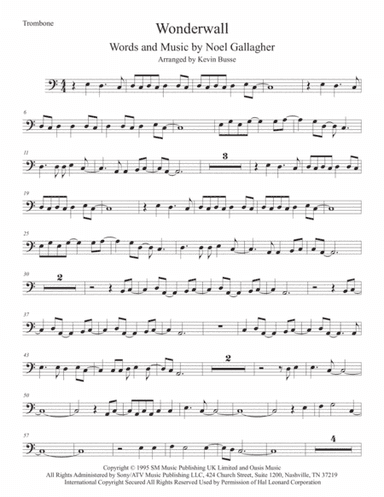 Wonderwall (arr. Kevin Busse)
