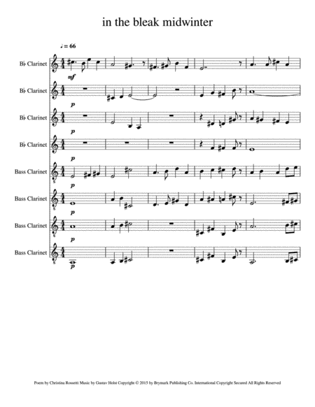 In The Bleak Midwinter (arr. Jacob Collier, Paschal)