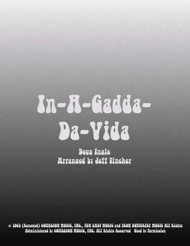In-a-gadda-da-vida (arr. Jeff Tincher)