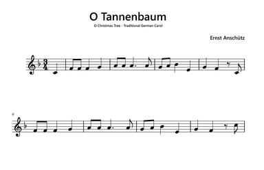 O Tannenbaum (O Christmas Tree) (arr. Funtom)