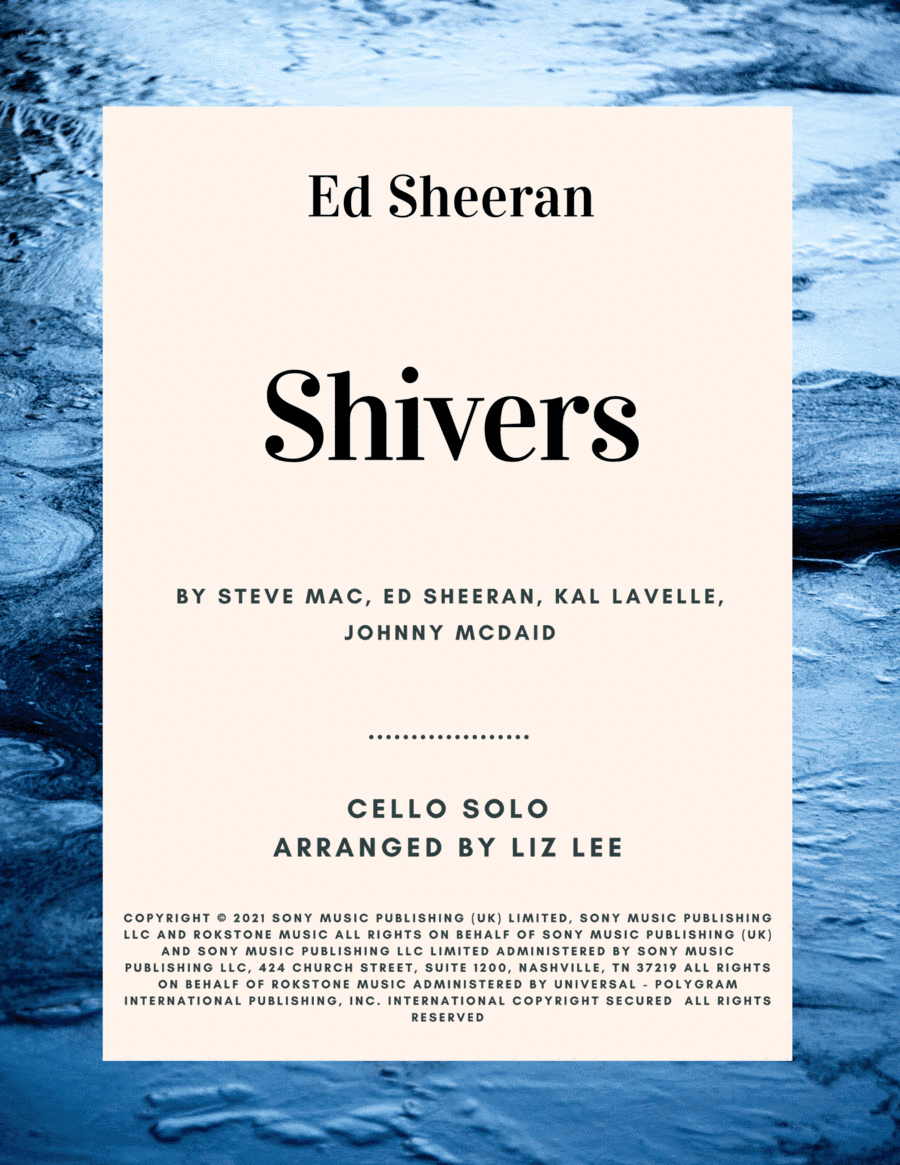 Shivers (arr. Liz Lee - Cellomoji)