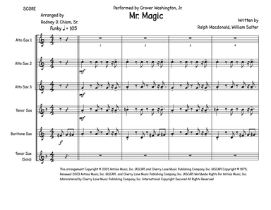 Mr. Magic (arr. Rodney D. Chism, Sr.)