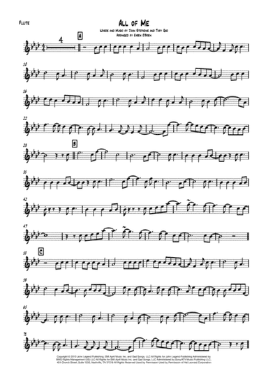 All Of Me (arr. Karen O'Brien)