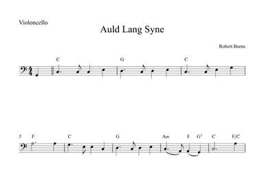 Auld Lang Syne (arr. Alex Nunes Rodrigues)
