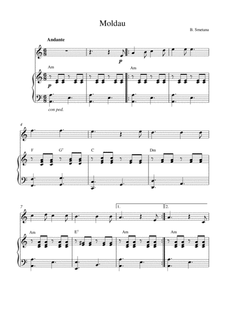 Moldau (arr. Kaiserin Rebecca)