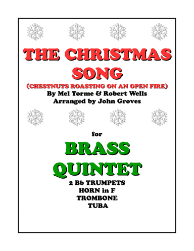 The Christmas Song (chestnuts Roasting On An Open Fire) (arr. John Groves)
