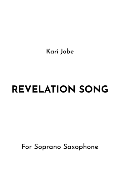 Revelation Song (arr. Jireh J.)