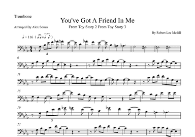 You've Got A Friend In Me (arr. Alex Souza)