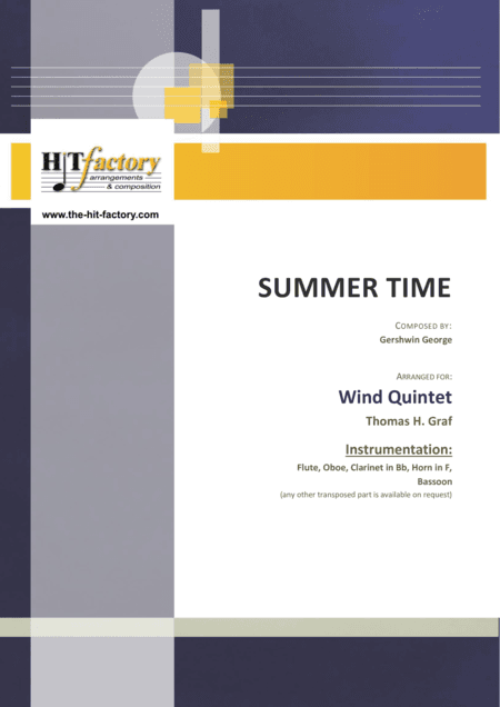 Summertime (arr. Thomas H. Graf)
