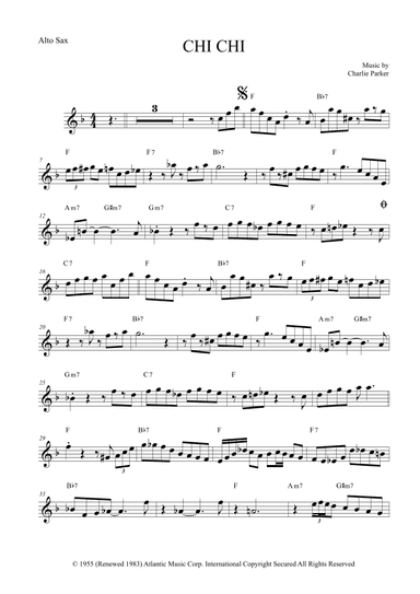 Chi Chi (arr. The Sheet Music Library)