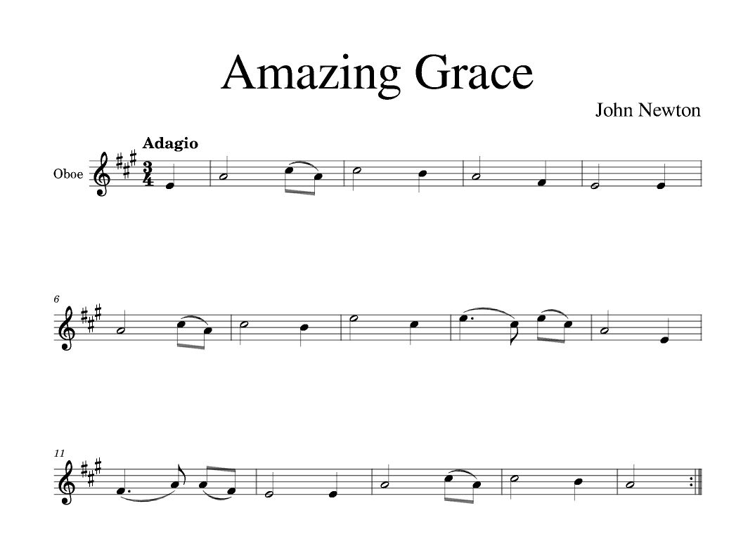 Amazing Grace (arr. Golden Skull Editions)