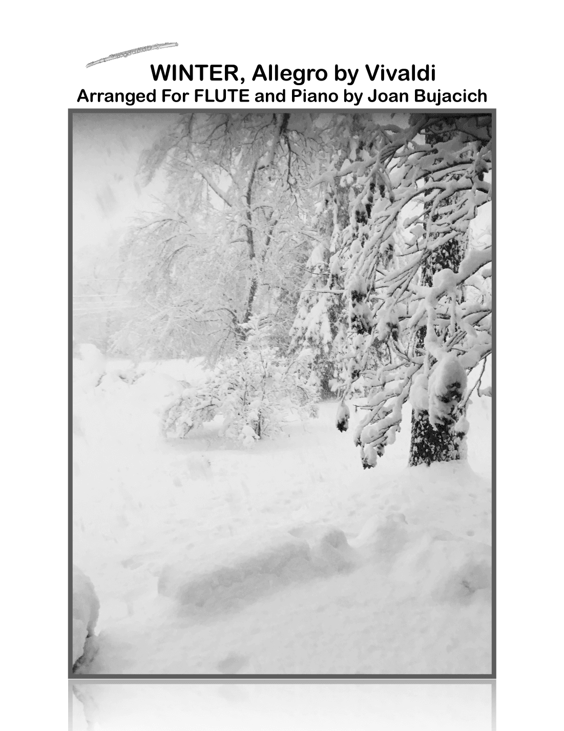 Winter (Allegro)  from Vivaldi's Four Seasons for Solo Flute and Piano (arr. Joan Bujacich)