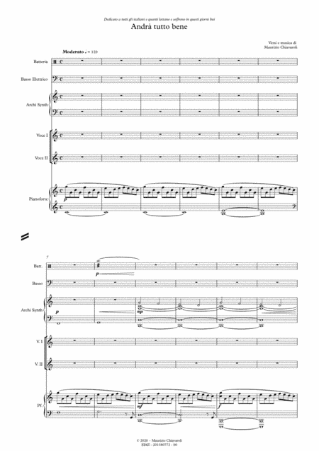 Andrà tutto bene (Band version)