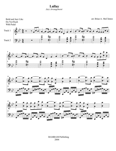 Lullay (arr. Brian McClinton)