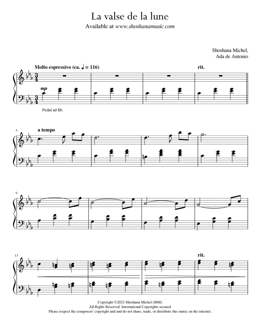 La valse de la lune