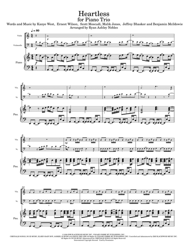 Heartless (arr. Ryan Ashley Nobles)