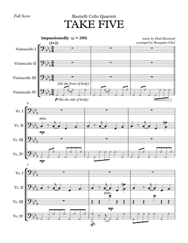 Take Five (arr. Byungdoo Choi)