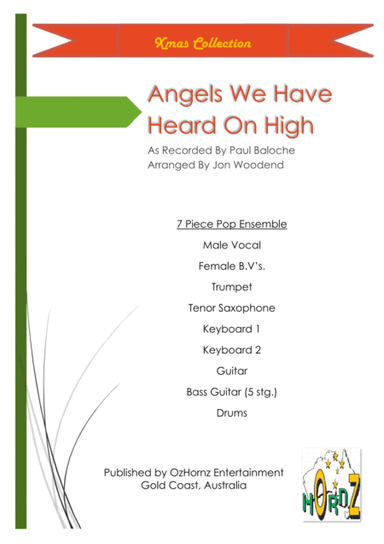 Angels We Have Heard On High (arr. Jon Woodend)