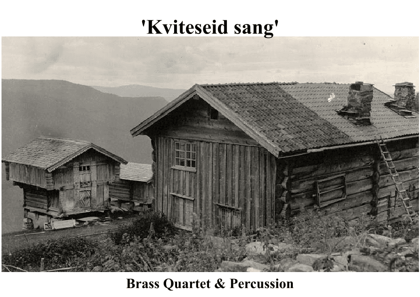 Kviteseid Song for Brass/Messing Quartet (arr. Keith Terrett)