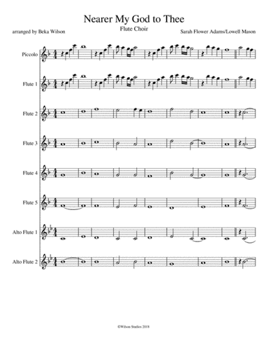 Nearer, My God to Thee (arr. Beka Wilson)