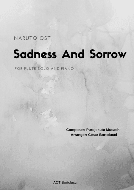 Sadness And Sorrow (arr. César Bortolucci)