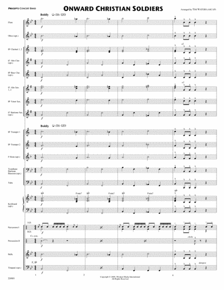 Onward Christian Soldiers (arr. Tim Waters)