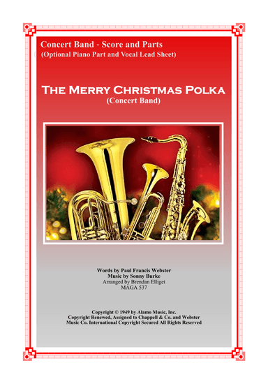The Merry Christmas Polka (arr. Brendan James Elliget MAGA 537)
