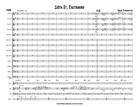 18th St. Eastbound - Score - Score Only