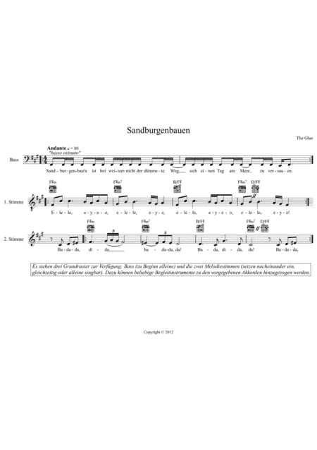 Sandburgenbauen