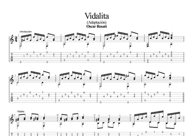Vidalita (arr. Leonardo Ramos)