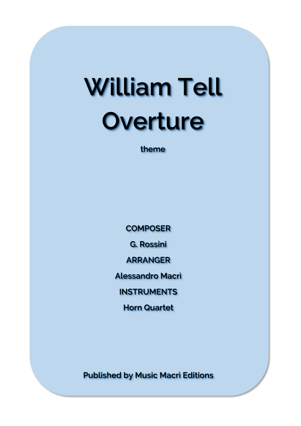 William Tell Overture (arr. Alessandro Macrì)