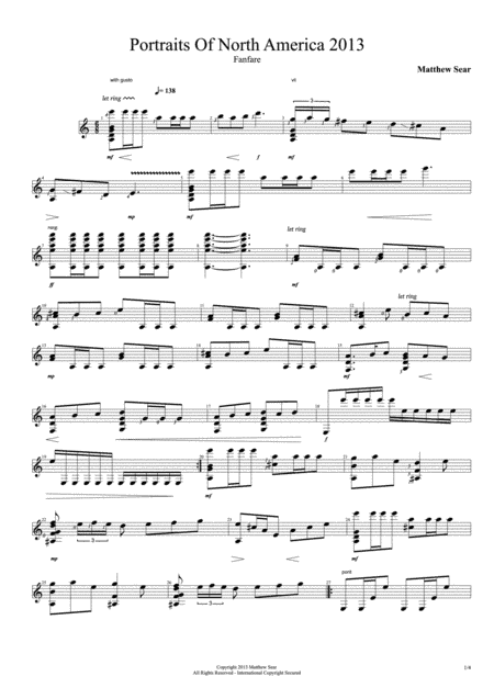 Fanfare (Portraits Of North America)