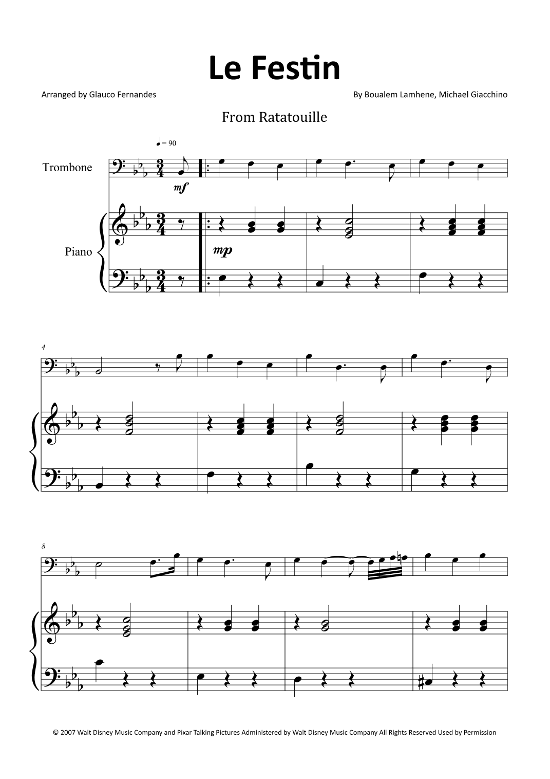 Le Festin (arr. Glauco Fernandes)