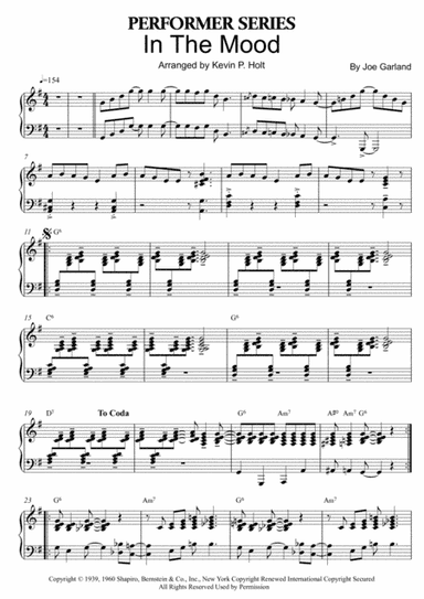 In The Mood (arr. Kevin P. Holt)