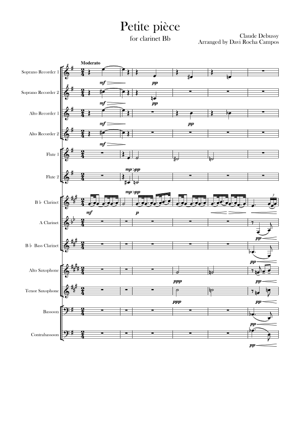 Petitè piece (arr. Davi Rocha Campos)