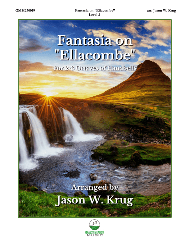 Fantasia on "Ellacombe" (for 2-3 octave handbell ensemble) (site license) (arr. Jason W. Krug)