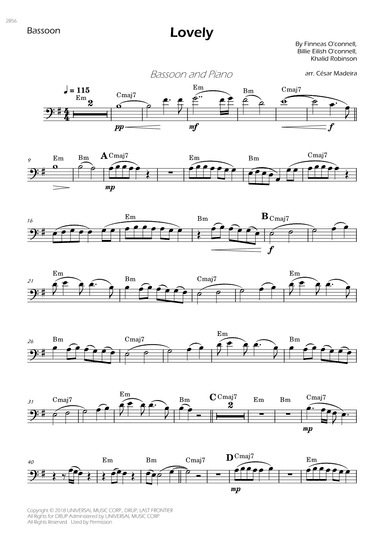 Lovely (arr. César Madeira)