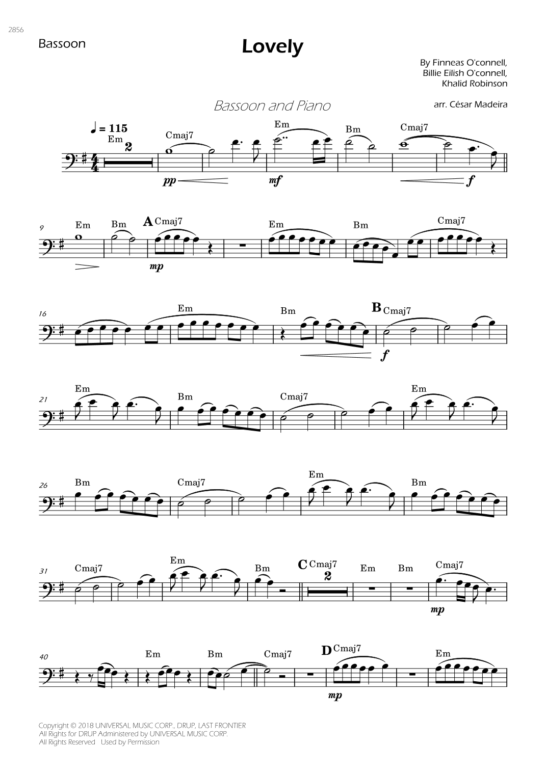 Lovely (arr. César Madeira)