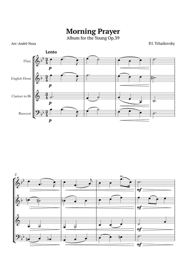 Morning Prayer (arr. André Nusa)