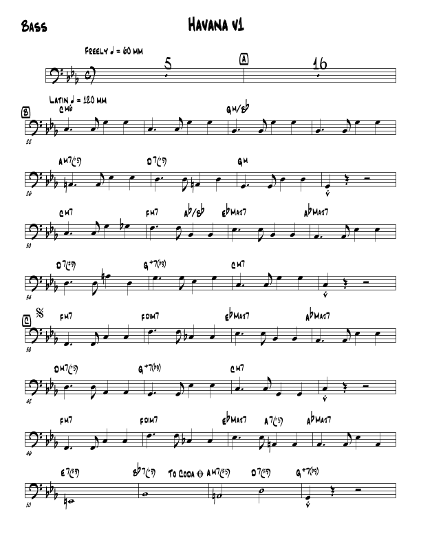 Havana (arr. Brass Dragons)