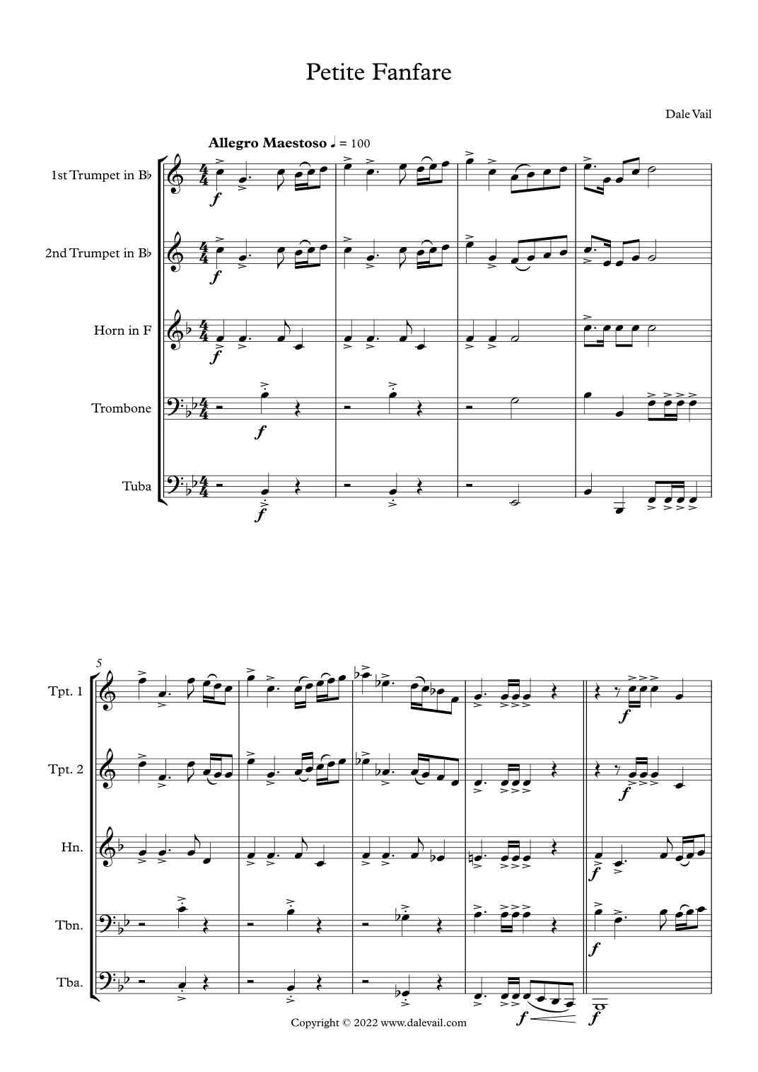 Petite Fanfare