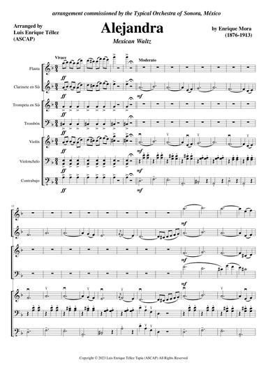 Alejandra (Mexican Waltz) (arr. Luis Enrique Téllez)