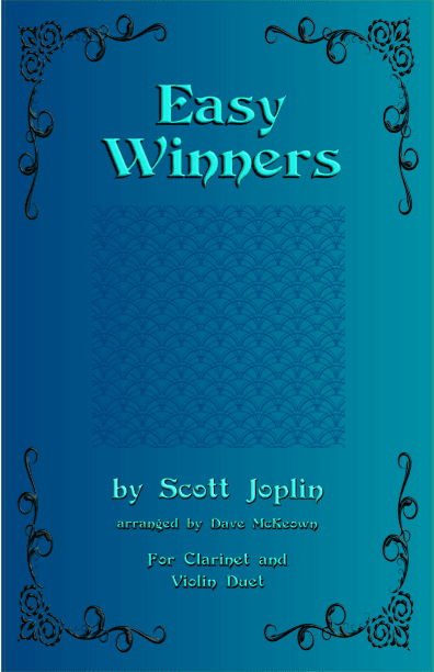 The Easy Winners, Duet for Clarinet and Violin (arr. David McKeown)