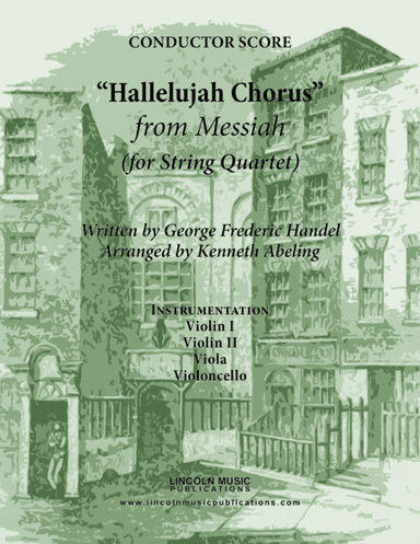 Handel - Hallelujah Chorus from Messiah (for String Quartet) (arr. Kenneth Abeling)