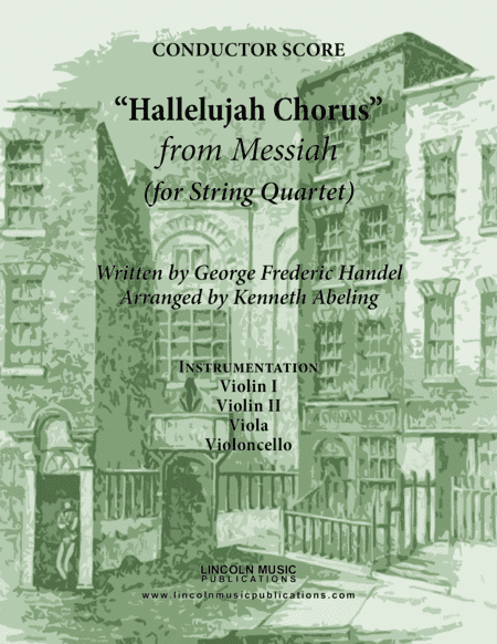 Handel - Hallelujah Chorus from Messiah (for String Quartet) (arr. Kenneth Abeling)